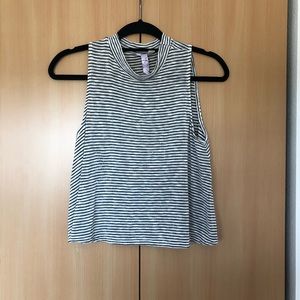 Alya Stripped cropped tank